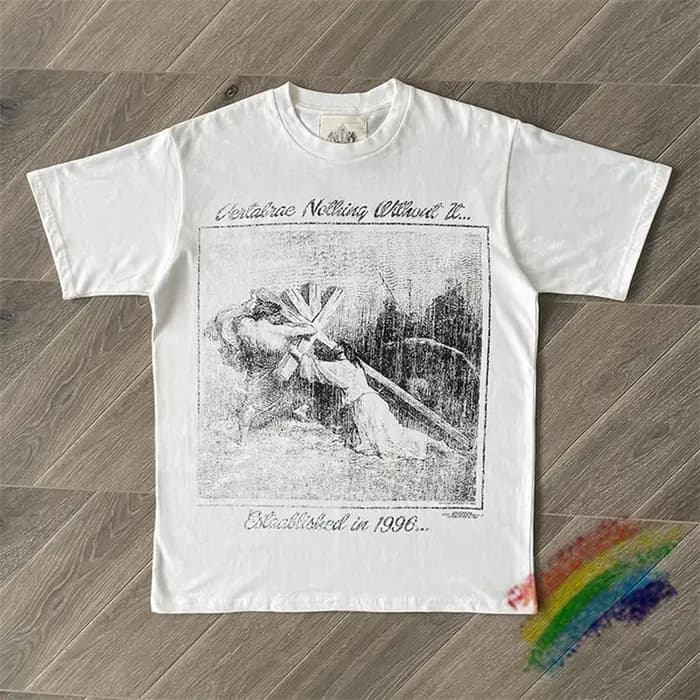 Berger Saint jésus croix impression T-shirt hommes femmes haute qualité