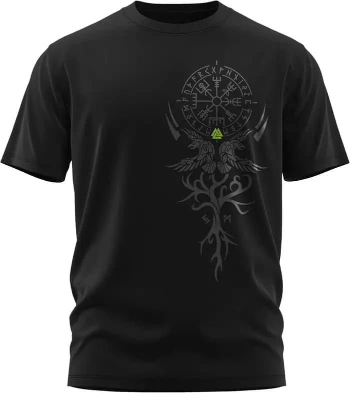 T-shirt manches courtes col rond 100% coton pour homme