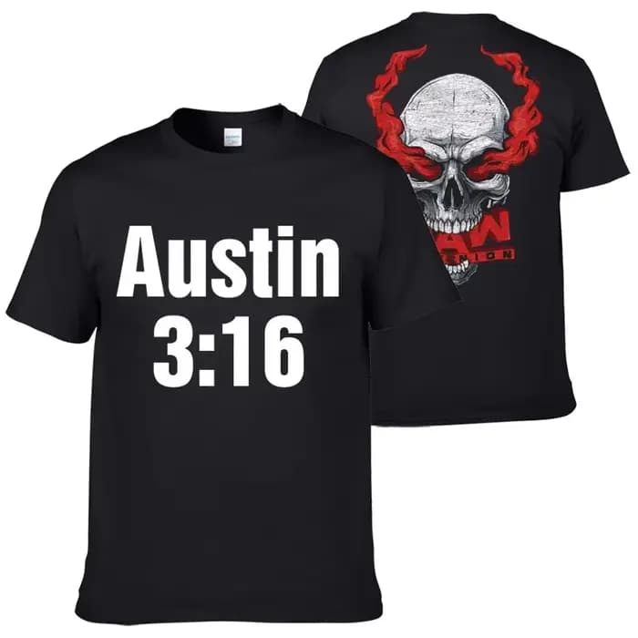 T-shirt décontracté en coton à manches courtes Cold Stone Austin Stone Cold 2026 – Modèle 3_16 pour