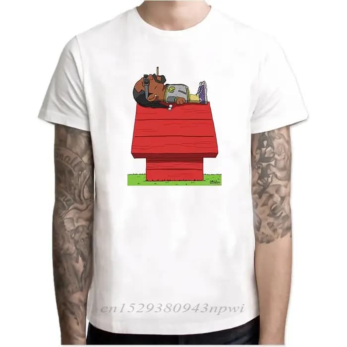 Snoop Dogg-T-shirt à manches courtes en coton pour homme, haut cool, hipster, hip-hop, vintage, cool
