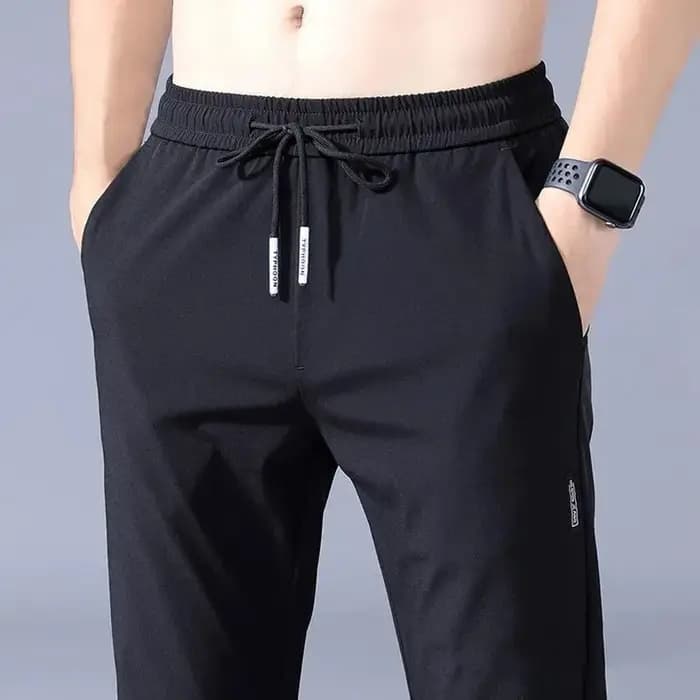 Pantalons pour hommes 2025 été nouveau noir gris mince affaires
