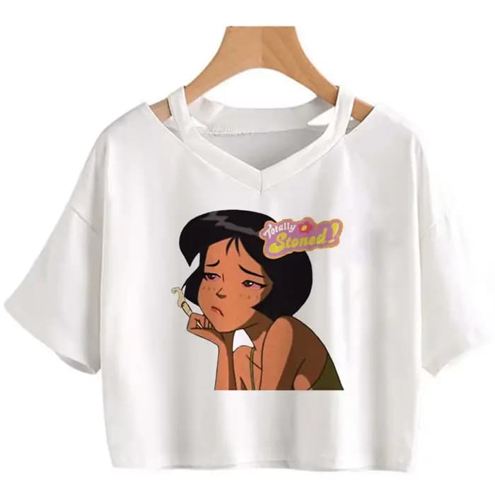 Totally Spies t-shirt femmes été graphique t-shirt femme anime vêtements