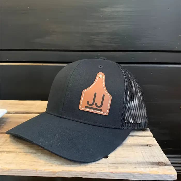 Casquettes en cuir personnalisées