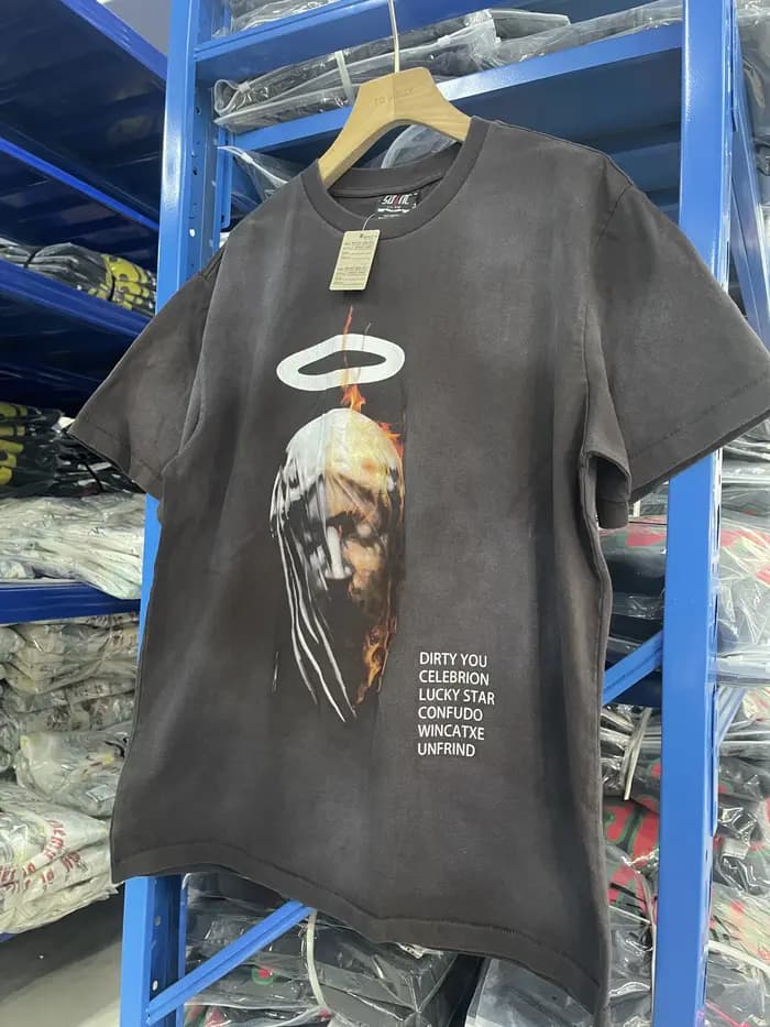 T-shirt manches courtes col rond femme
