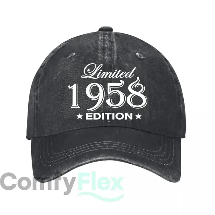 Casquette de baseball vintage édition limitée 1958