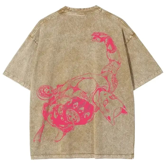 Kira Yoshikage tueur reine graphique T-shirt Anime JoJo's Bizarre Adventure coton