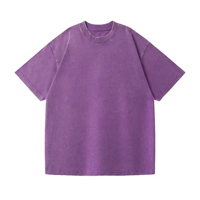 Impression DTG Personnalisez votre conception ou comme des Photos T-Shirt d'été pour hommes Vintage lavé Style Hip Hop 100% coton t-shirts surdimensionnés
