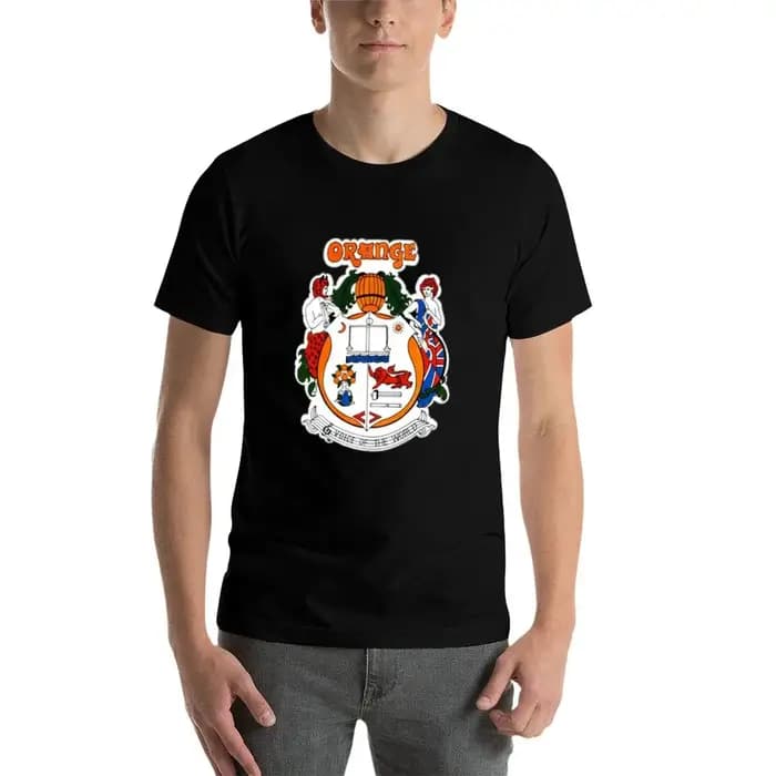 Orange Amplification voice of the world T-shirt classique léger pour les fêtes