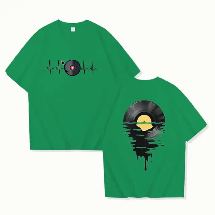 Amoureux de la musique t-shirts pour hommes femmes DJ