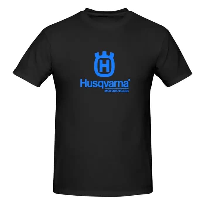 T-shirt imprimé moto 100% coton