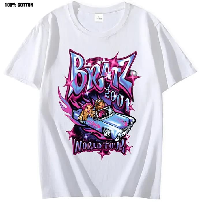 Bratz-T-shirt manches courtes pour femme