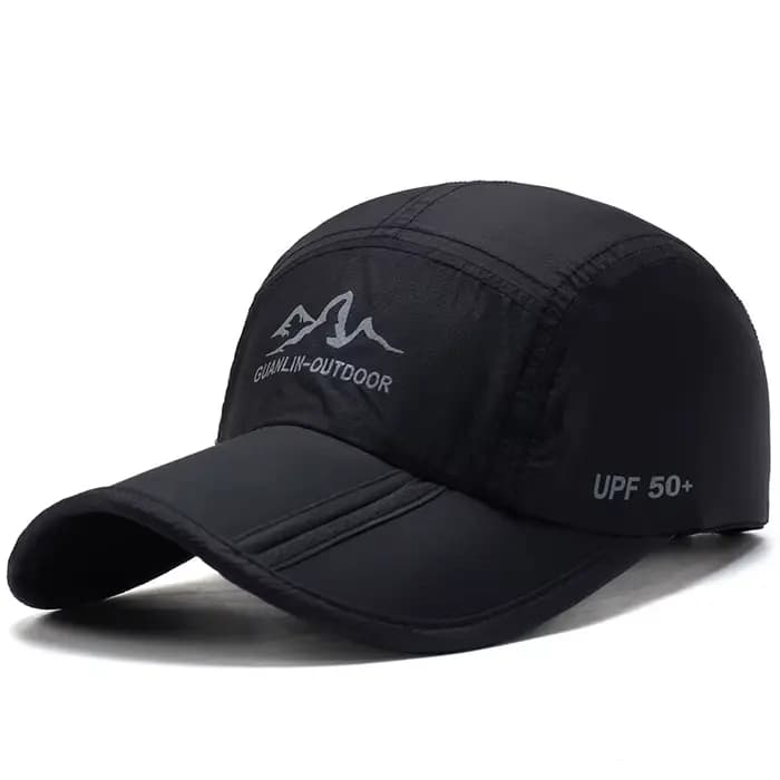 Casquette de Baseball à séchage rapide pour hommes, pare-soleil respirant, pliable, pour Sport de pl