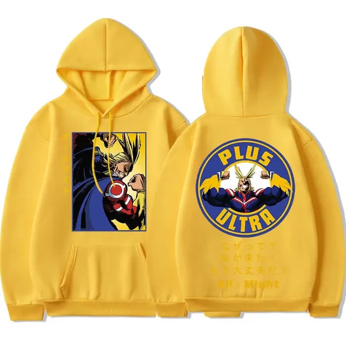 Sweat à capuche imprimé Anime My ForeAcademia pour hommes et femmes
