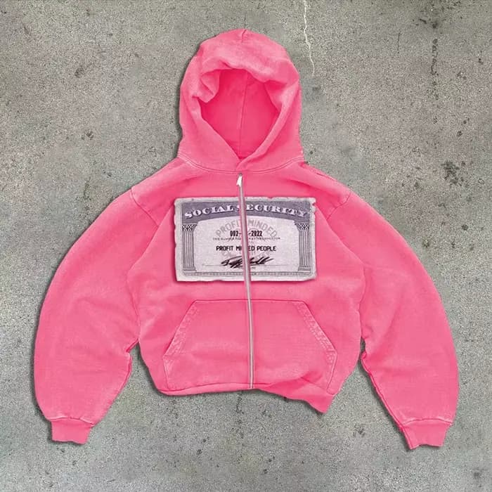 Sweat à capuche rétro pour hommes et femmes, motifs personnalisés imprimés, Style de rue, Cardigan à