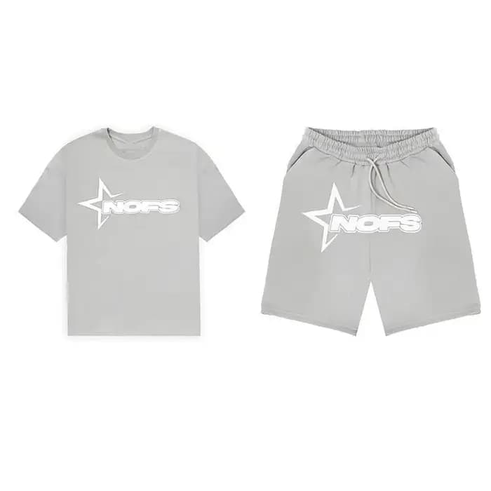 Ensemble décontracté sport hip-hop pour homme, nouvelle collection été 2026, marque de mode américai