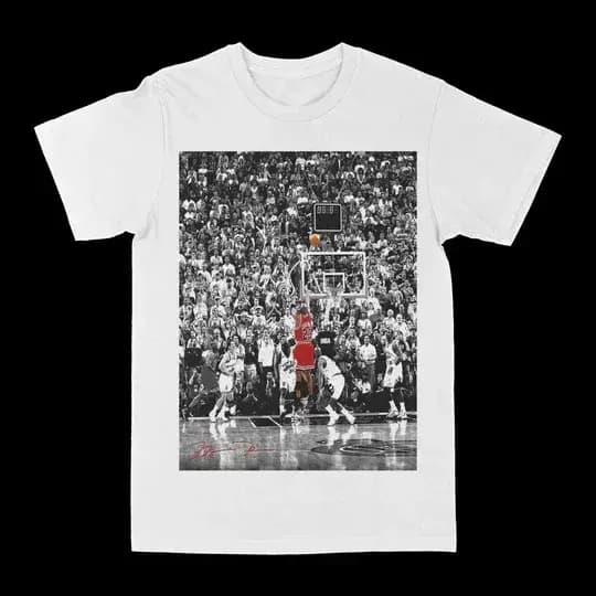 Michael Jordan Signature Moment tendance impression graphique été marque de luxe coton hommes et fem