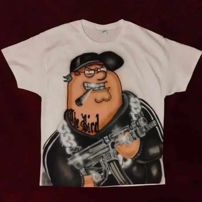 T-shirt décontracté vintage pour hommes