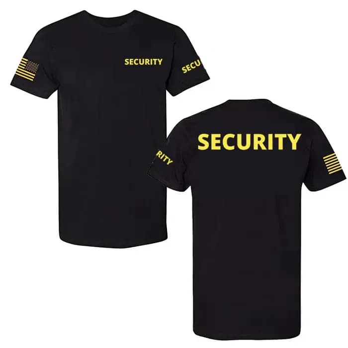 T-Shirt de sécurité des forces de l'ordre-Police EMS FBI shérif de sauvetage incendie