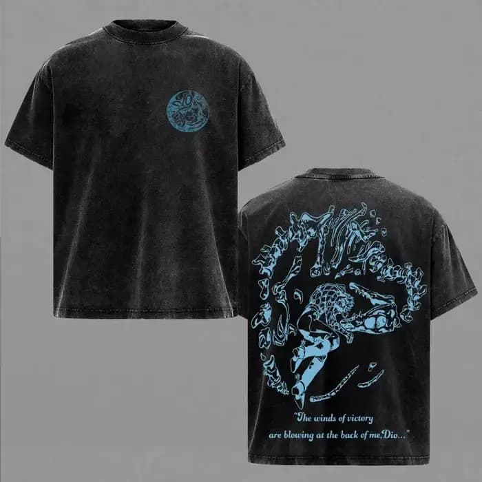 T-shirt en coton lavé pour hommes et femmes