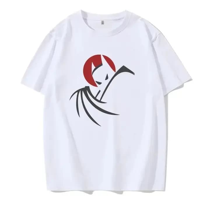 T-shirt unisexe décontracté en coton à col rond pour homme et femme