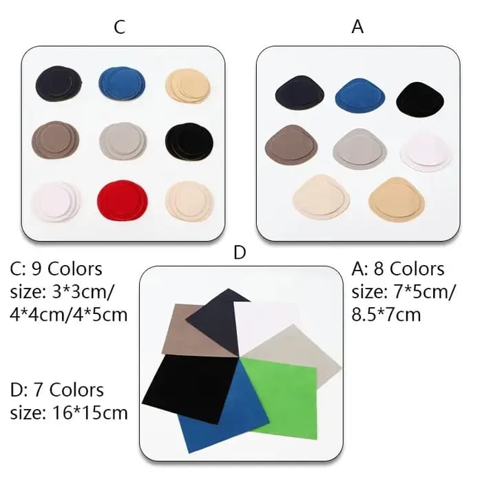 Patchs Anti-usure pour réparation de baskets