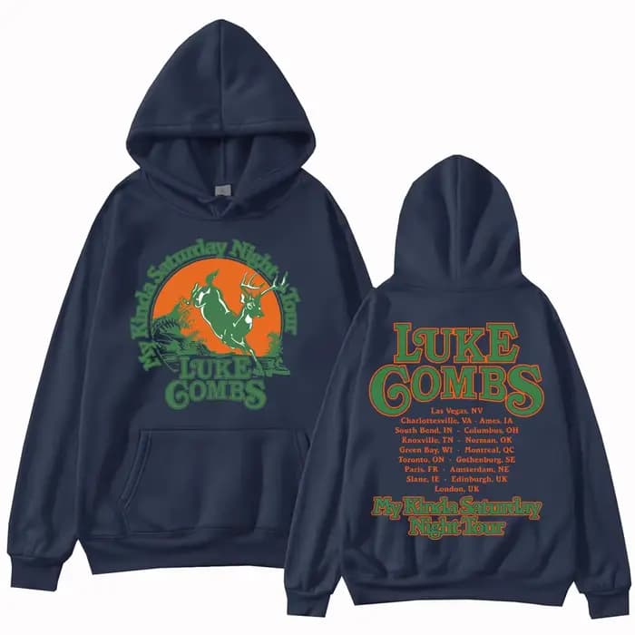 Luke Combs Tour 2026 Sweat à capuche pour homme et femme