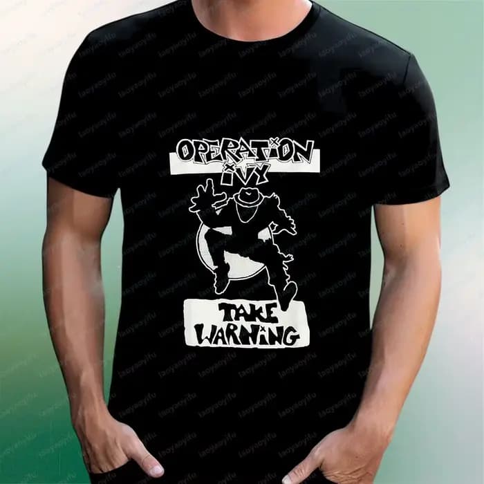 Operation Ivy - T-shirt à manches courtes et col rond pour hommes et femmes
