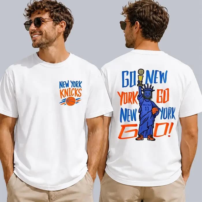 T-shirt graphique Jalen Brunson New York NY-Knicks Go pour hommes et femmes
