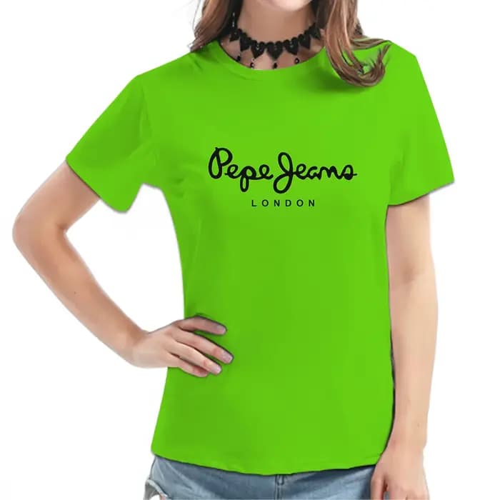 T-shirt à manches courtes bordeaux pour femmes - Imprimé graphique typographie du script de Londres