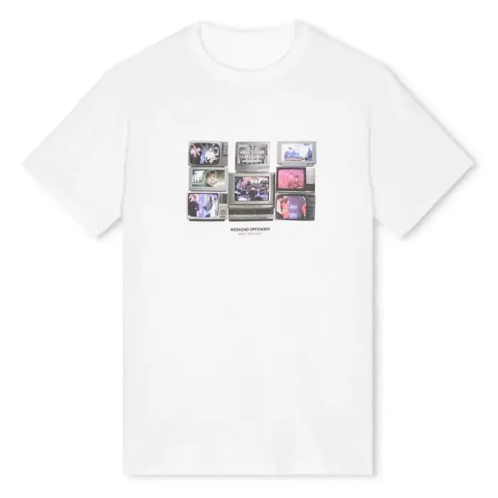 T-shirt graphique Rare Vision - Weekend Offender Graphic en coton, style unisexe de luxe haut de gam