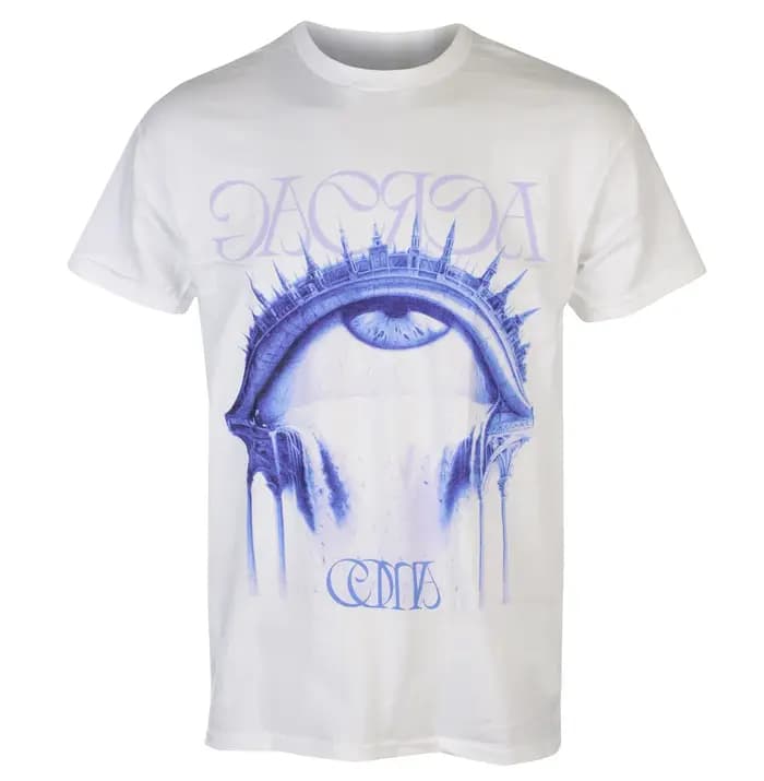 T-shirt en coton graphique Gaerea unisexe, manches courtes, tendance, marque de luxe, décontracté, v