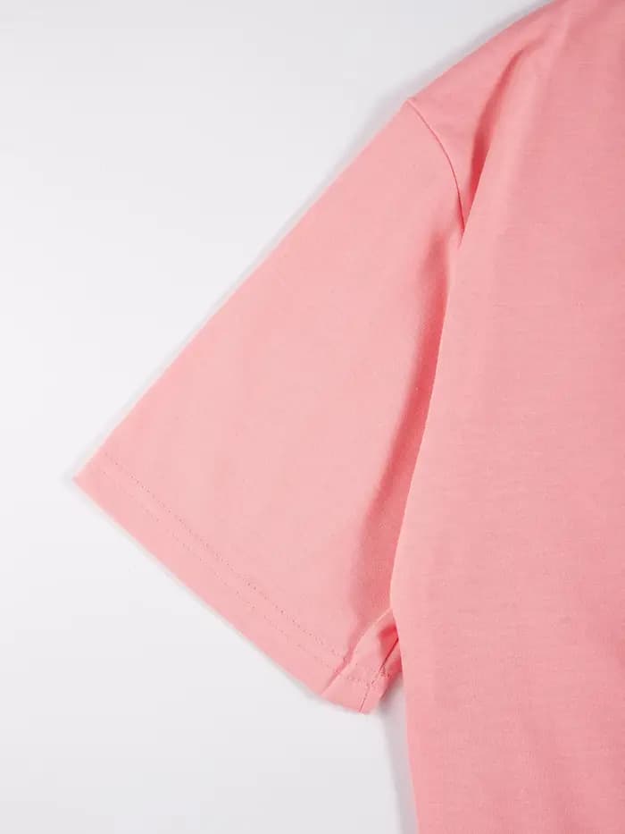T-shirts à imprimé lettres Milfa pour femmes