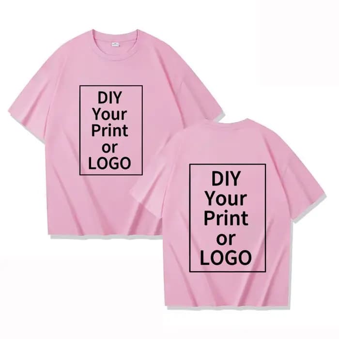 Nouveau t-shirt personnalisé concevoir votre propre texte de Photo traitement d'image professionnel à manches courtes hommes femmes t-shirts personnalisés cadeaux