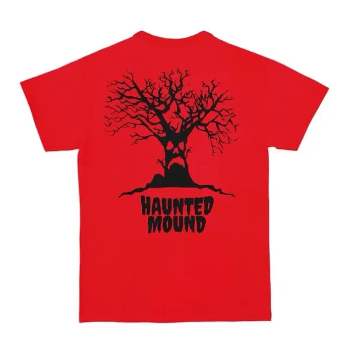 Streetwear Haunted Mound Vintage t-shirt Y2K vêtements hommes femmes Hip Hop imprimé graphique surdimensionné t-shirts coton à manches courtes hauts