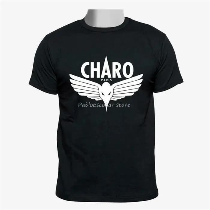 Nouveau Charo Niska hommes t-shirt noir Em31 rue t-shirt nouveau Design Cool hommes marque t-shirt h