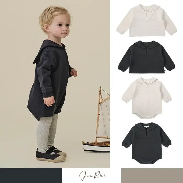 Nouveau sweat à capuche polyvalent en coton avec col marin et manches longues pour garçons et filles – Collection Printemps-Automne-Hiver 2026