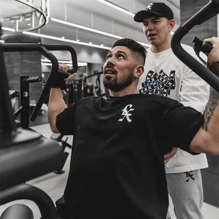 XXX LYFT JOINT T-shirt pour hommes été Gym haute qualité t-shirts d'entraînement de rue