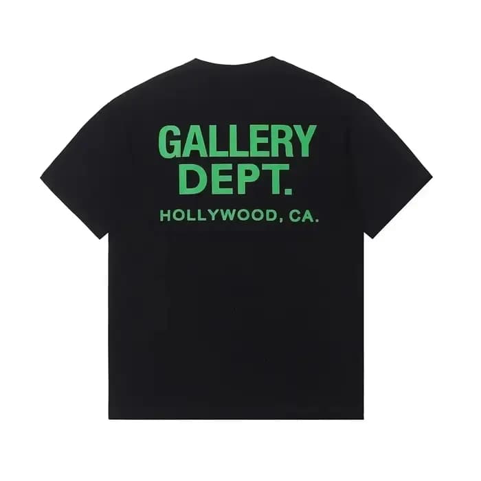 T-shirt vintage style streetwear Gallery Dept imprimé