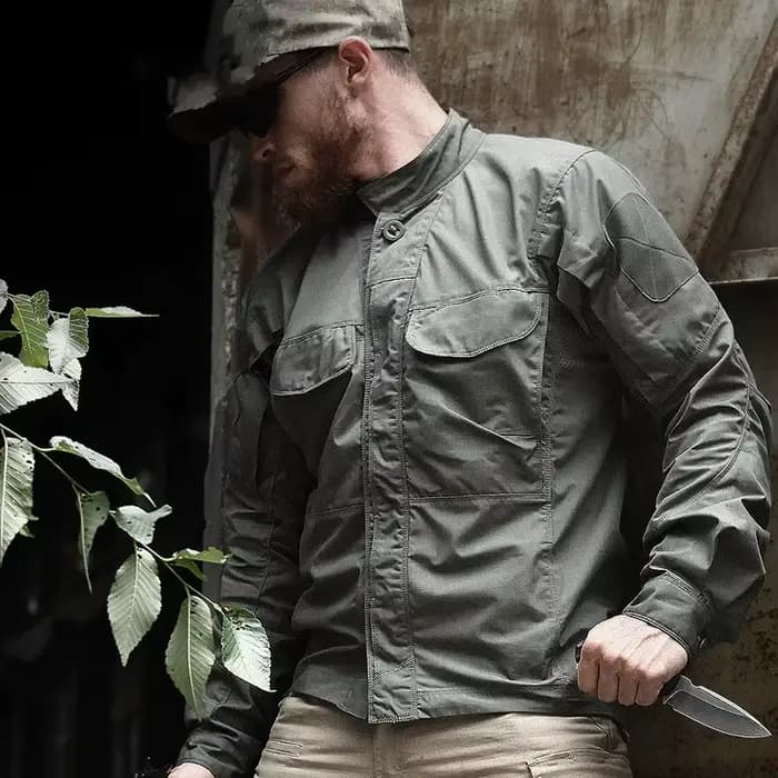 Veste multi-poches pour hommes