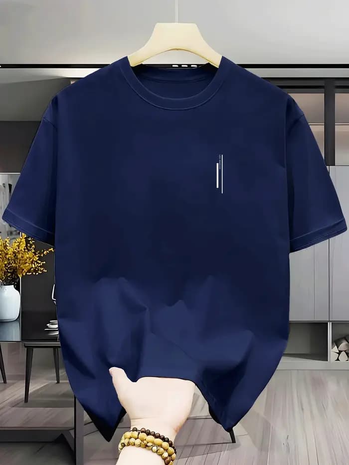T-shirt à col rond pour homme