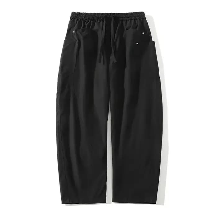 Pantalon de jogging décontracté pour homme été 2026 – Coupe décontractée, style cargo, taille élasti