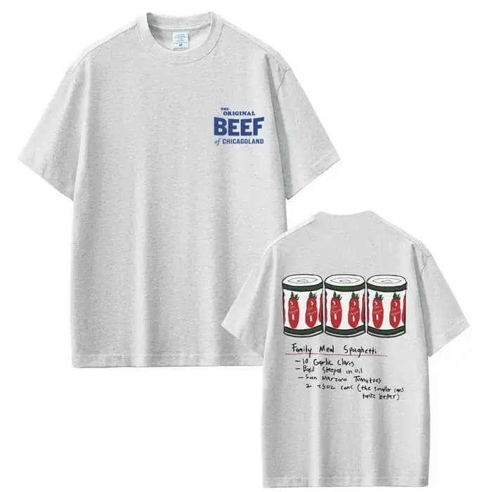 L'ours émission de télévision T-shirts l'origine boeuf de Chicagoland drôle Meme t-shirt été hommes femmes décontracté