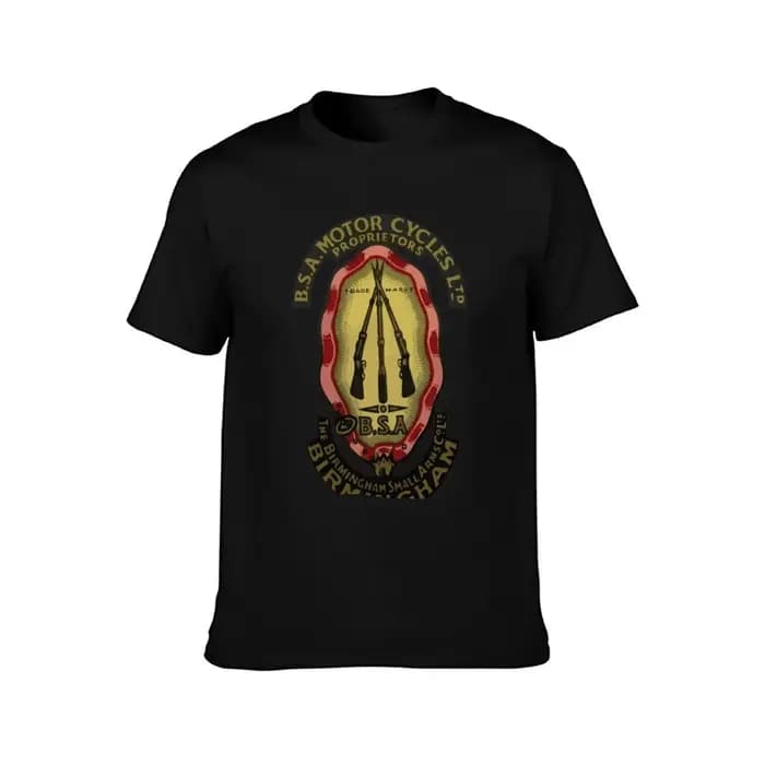 BSA motos Logo 4 T-Shirt anime t-shirts surdimensionné