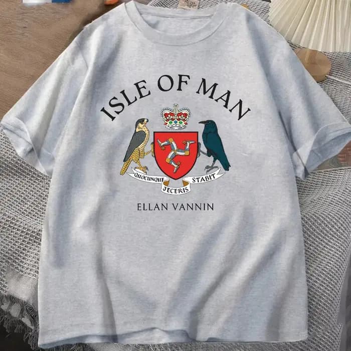 T-shirt d'île de Man pour hommes