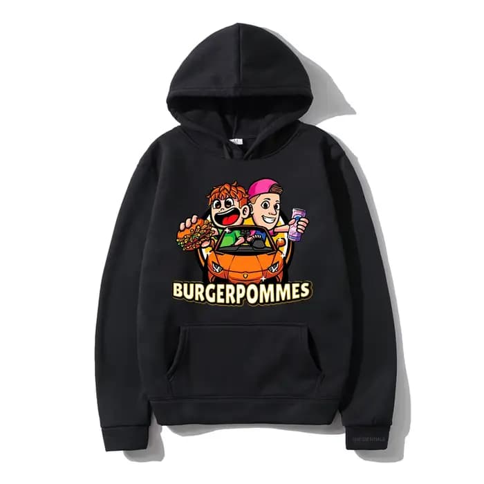 Sweats à capuche décontractés de dessin animé pour hommes et femmes