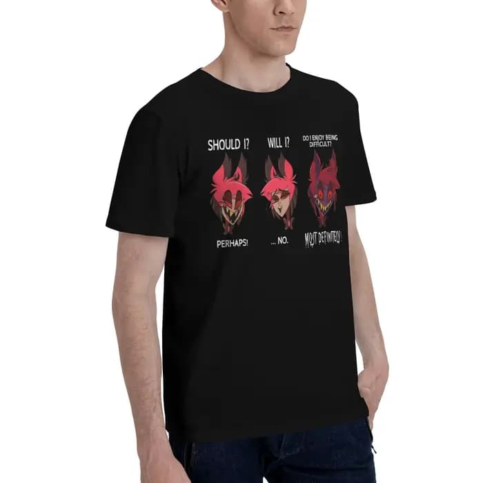 Alastor Should Will Do T-shirts pour hommes Hazbin Hotel