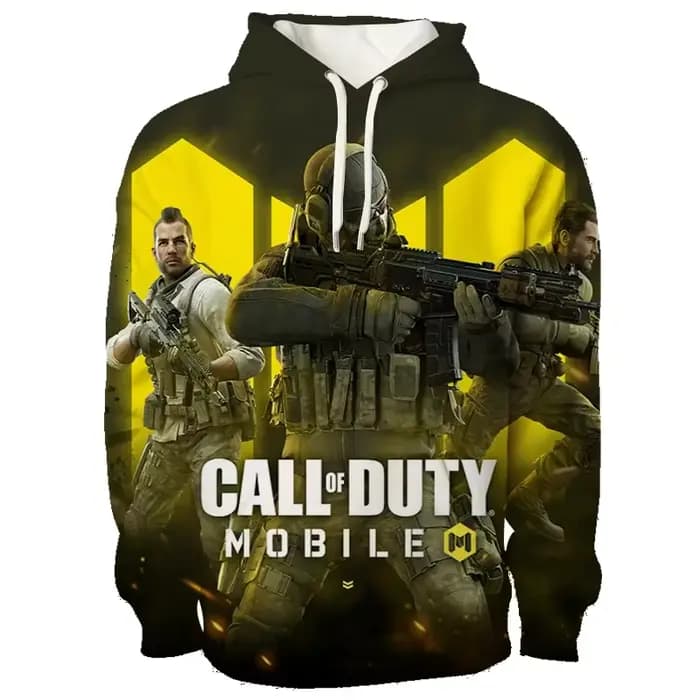 Pop Game Call Of Duty Warzone 3D sweat à capuche imprimé hommes et femmes pull à capuche à la mode S