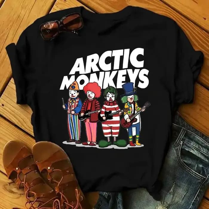 Arctic Monkeys Rock Band imprimé graphique t-shirt hommes mode Vintage Hip Hop Streetwear à manches courtes grande
