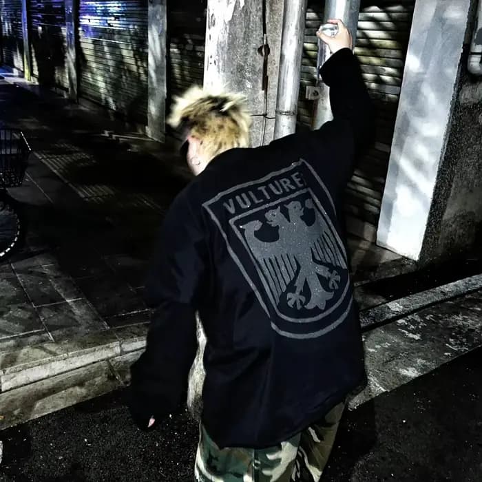 Yao mode KANYE WEST DONDA graphiques à manches longues 100% coton hommes vêtements Streetwear HipHop
