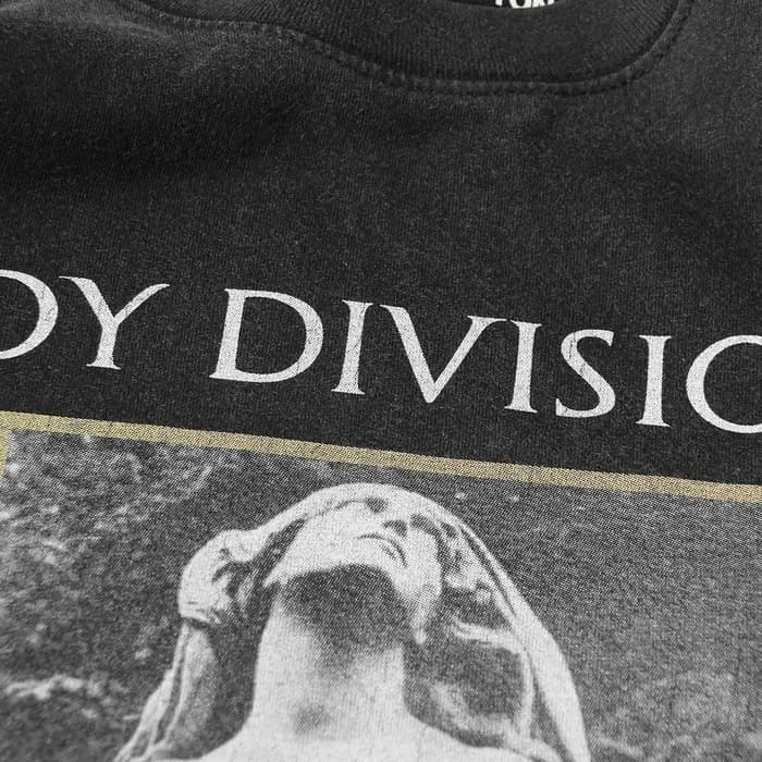 T-shirt Joy Division In A Lonely Place Song Vintage Post Punk Band Merch pour hommes